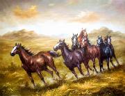 unknow artist, Horses 016